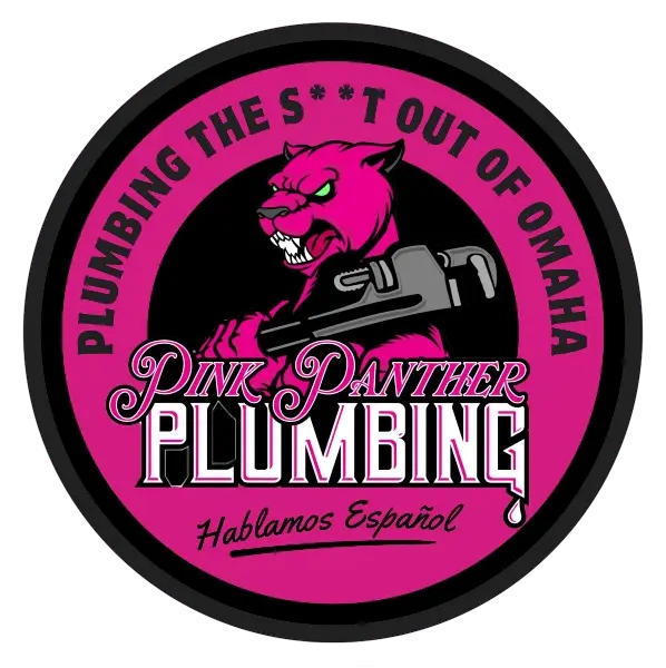 Pink Panther Plumbing logo